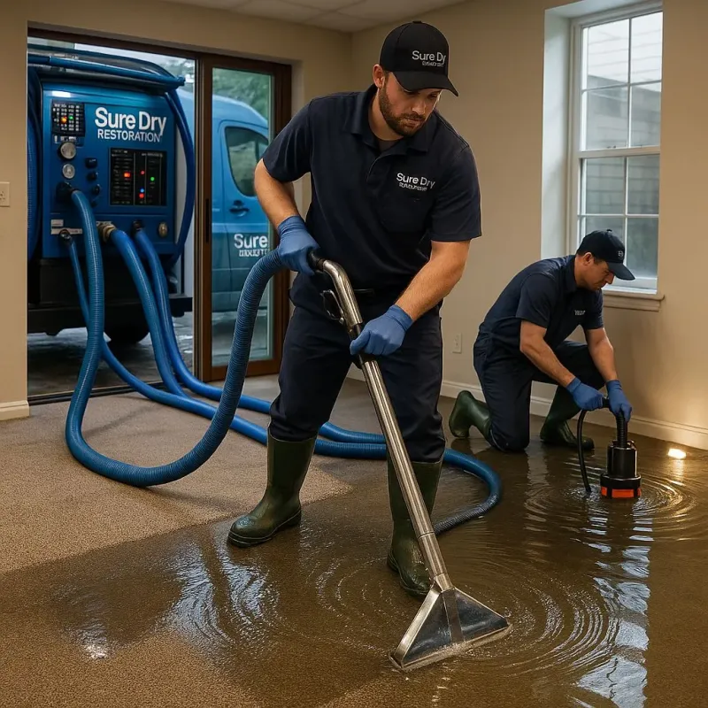 Water Extraction and Removal process in Traverse City, MI
